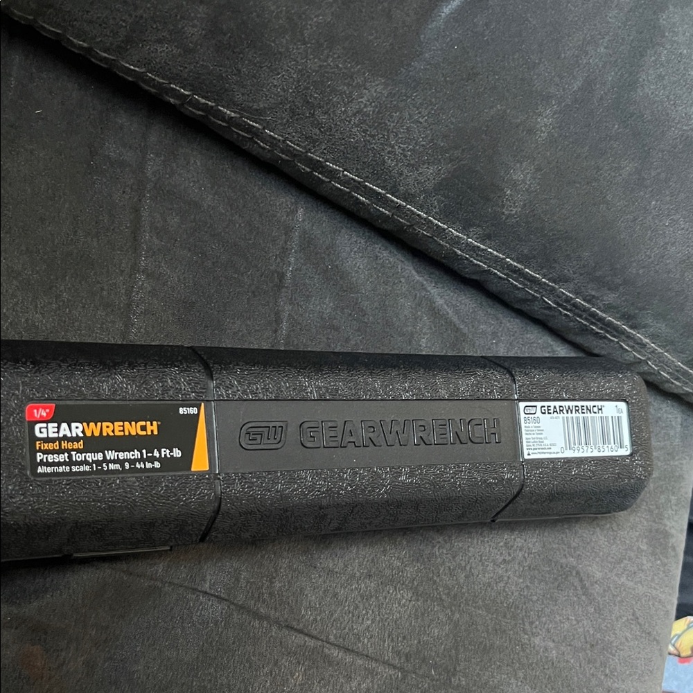 Gearwrench Reset Torque Wrench Fixed Head - 1/4”